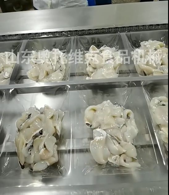 生魚片拉伸膜真空包裝機